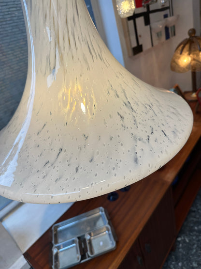 Rare Glashütte Limburg “Trumpet” Pendant Lamp – 1970s