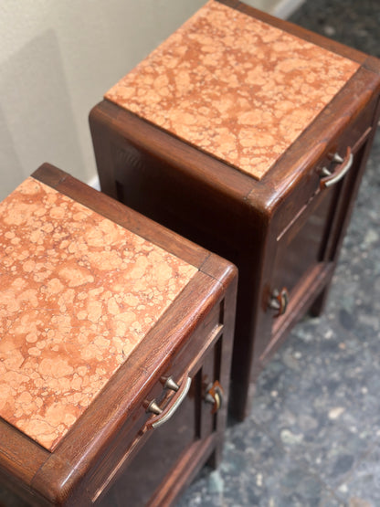 Italian Art Deco Nightstands, Italy 1930’s