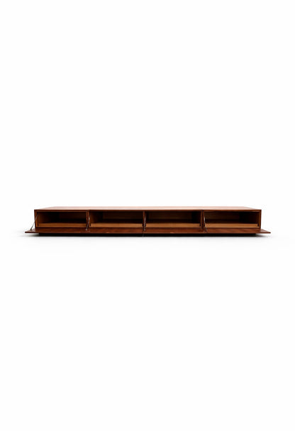 XXL Mid-Century Rosewood Lowboard – 360 cm