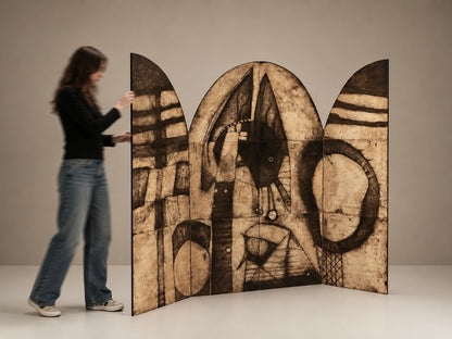 Guillaume Le Roy – Triptych, 1971 Amsterdam