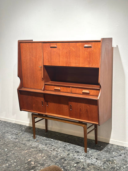 Vintage Teak Midcentury Highboard - Lattico
