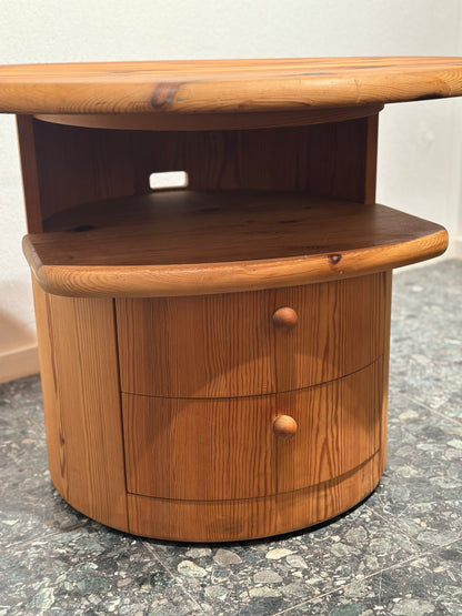 Pine Media Side Table