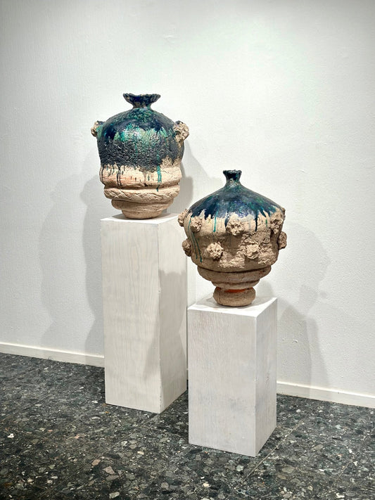 Handmade Sculptural Ceramic Vessels - Lattico