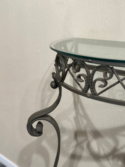 Forged Iron Wall Console, Italy, 1960’s