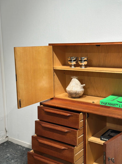 Midcentury Highboard in Teak - Lattico