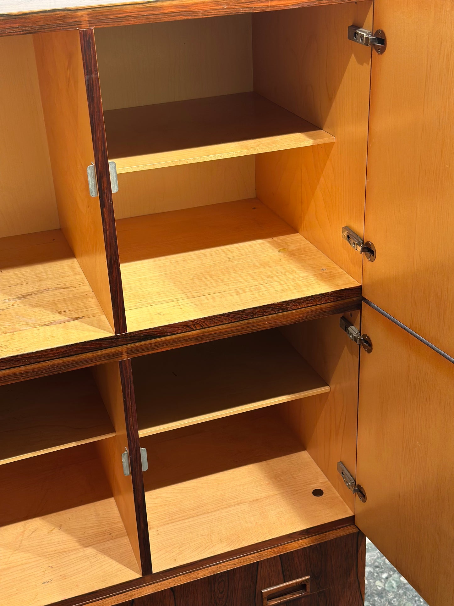 Vintage 1960’s RosewoodWall Unit by Musterring