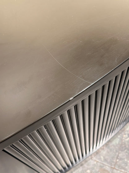 Black 80’s Art Deco style sideboard