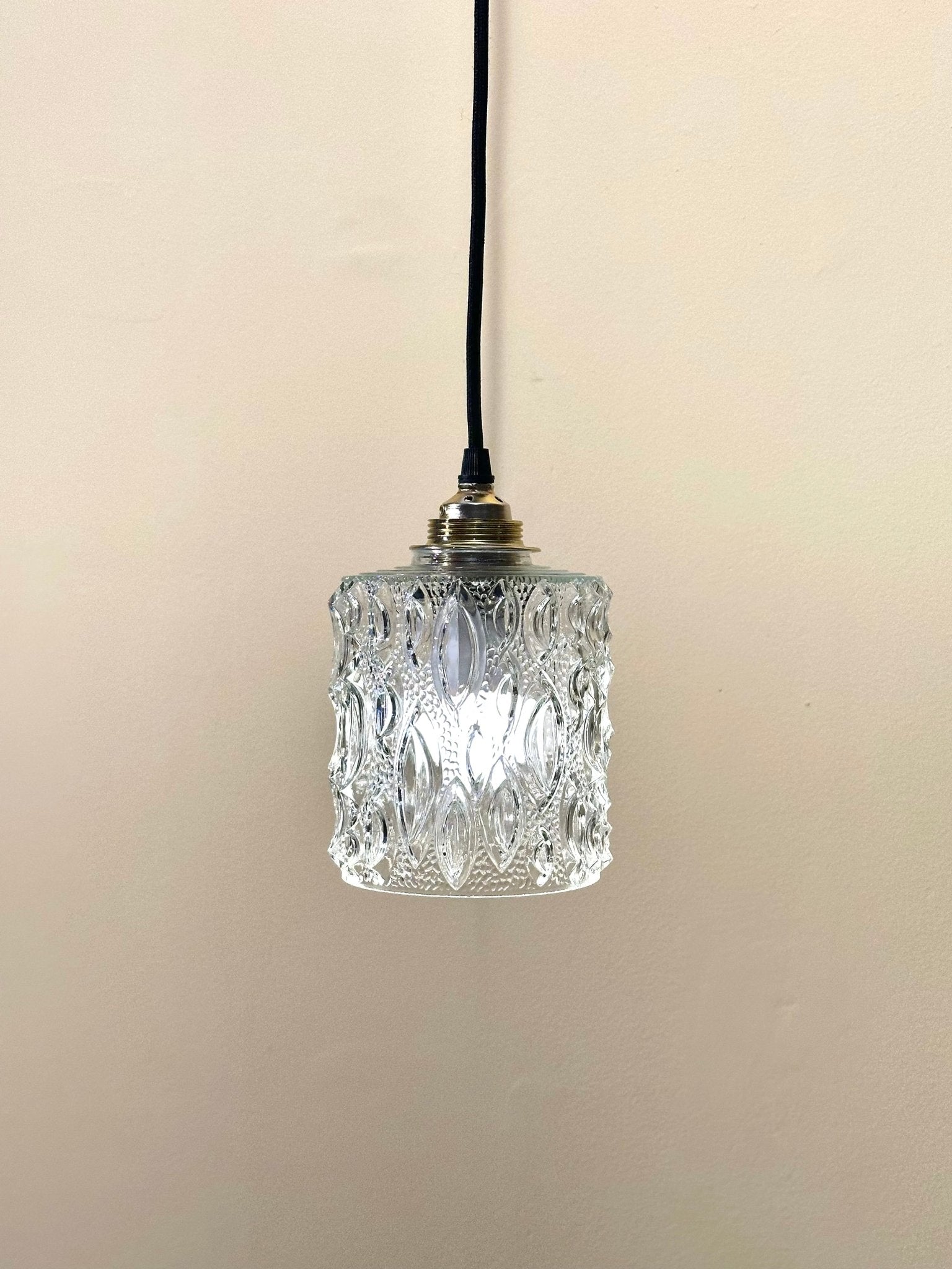 Vintage Glass Pendant Lamps - Lattico