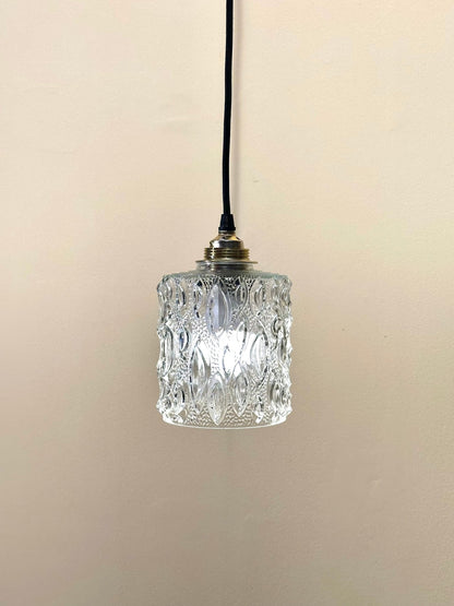 Vintage Glass Pendant Lamps - Lattico