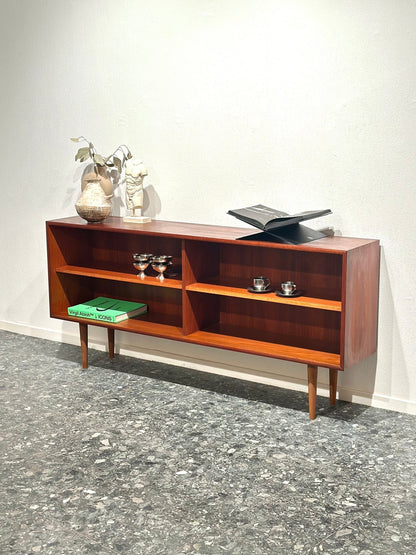 Vintage Teak Bookcase Sideboard Lowboard - Lattico