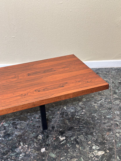 XL Rosewood Bench / Coffee Table – Mid-Century Modern
