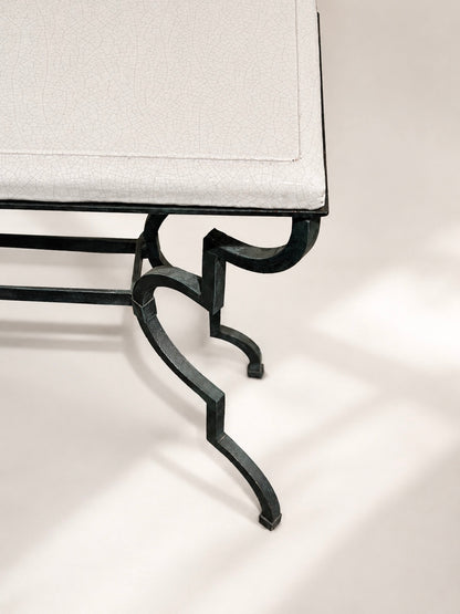 Forged Iron Neoclassical Console Table, Italy 1950’s