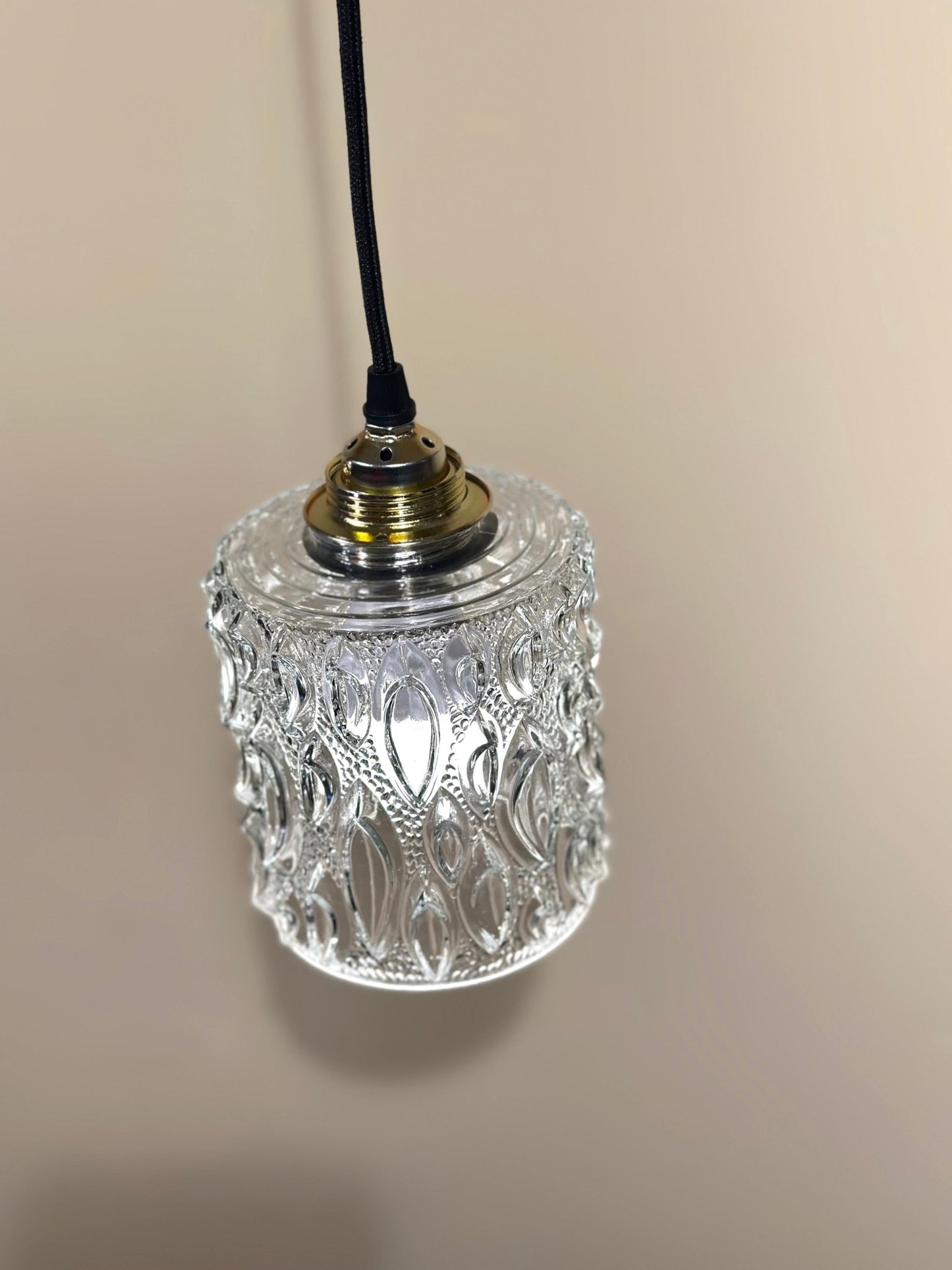 Vintage Glass Pendant Lamps - Lattico