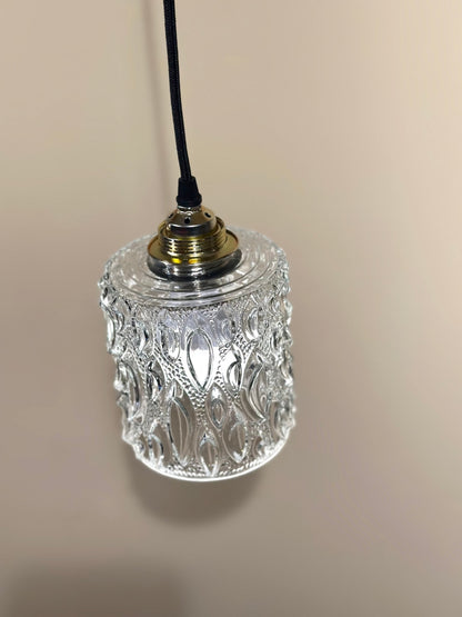 Vintage Glass Pendant Lamps - Lattico
