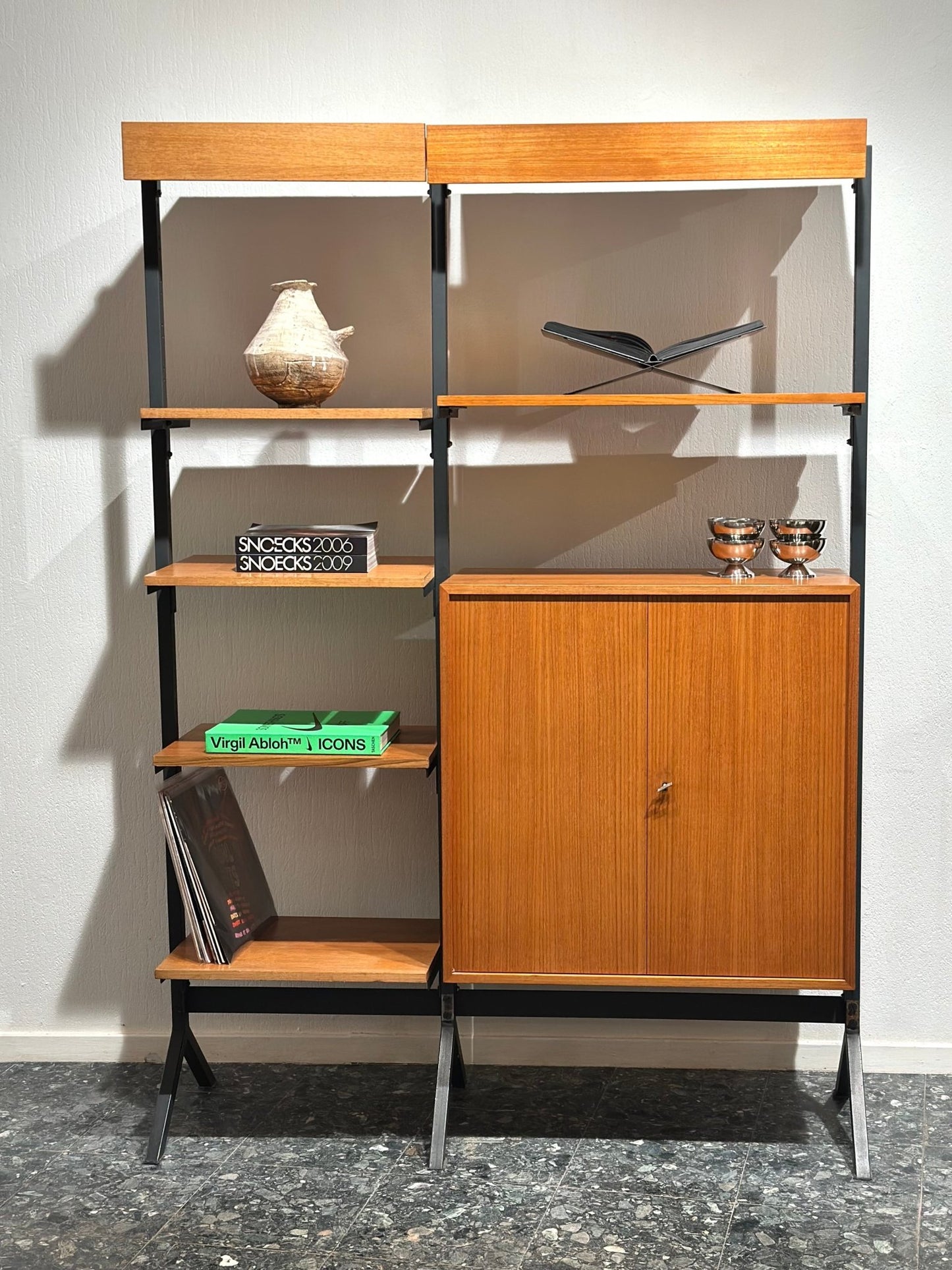 Midcentury Freestanding Modular Wall Unit - Lattico