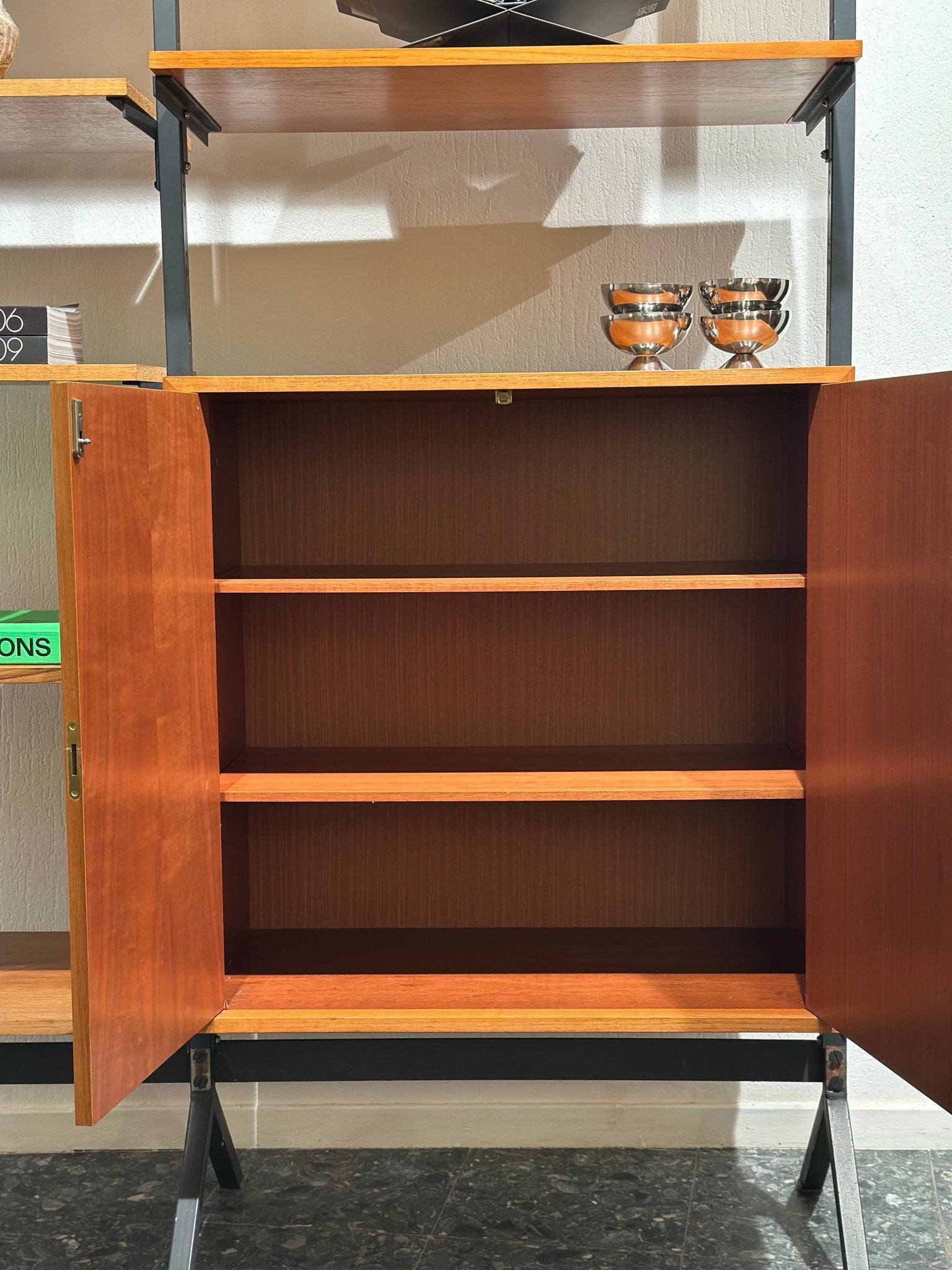 Midcentury Freestanding Modular Wall Unit - Lattico