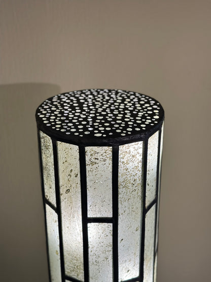 Architectural Stained Glass Floor Lamp