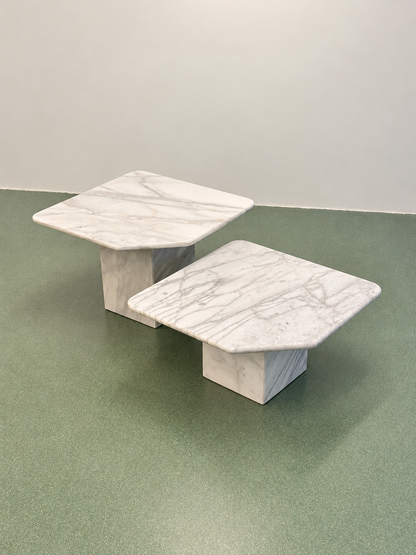 Pair of Marble Coffee Tables, 1970’s