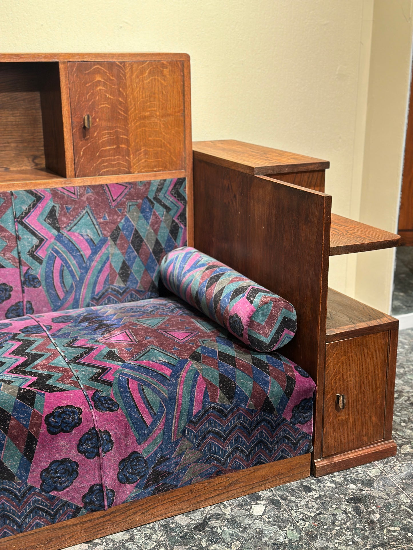 Rare 1930’s Art Deco Salon Unit / Daybed