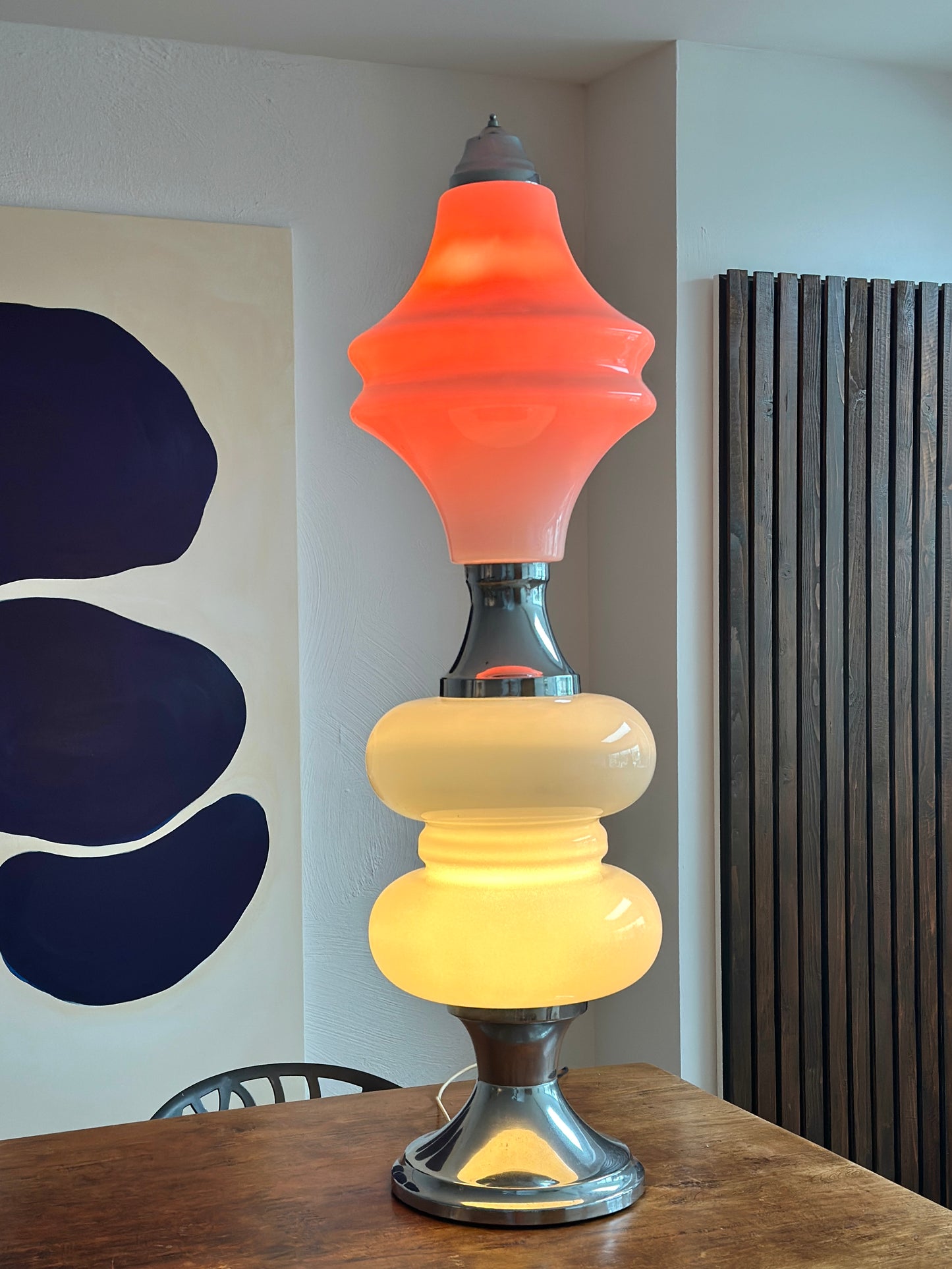 Carlo Nason for Mazzega Rare Space Age Floorlamp