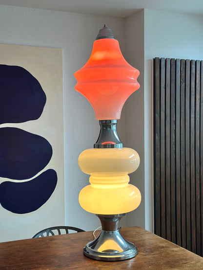 Carlo Nason for Mazzega Rare Space Age Floorlamp