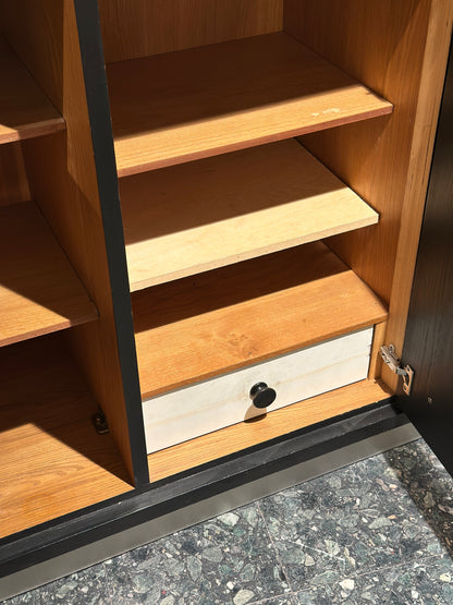 Belgian Brutalist Black Sideboard