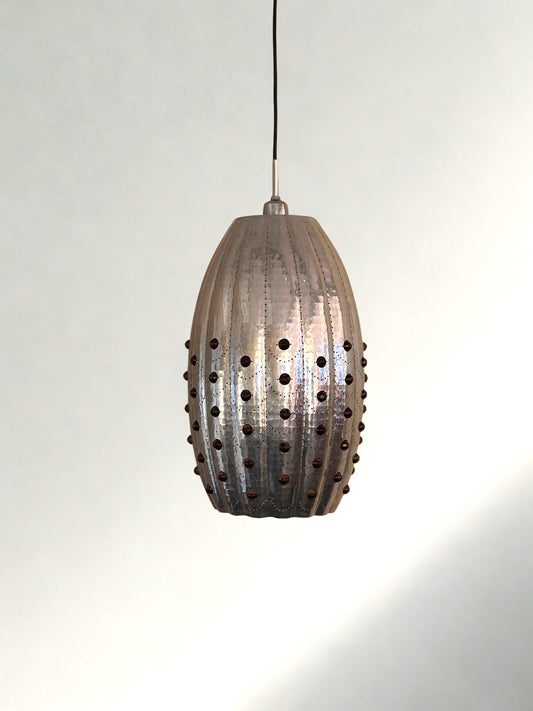 1980s Handmade Indonesian Pendant Lamp