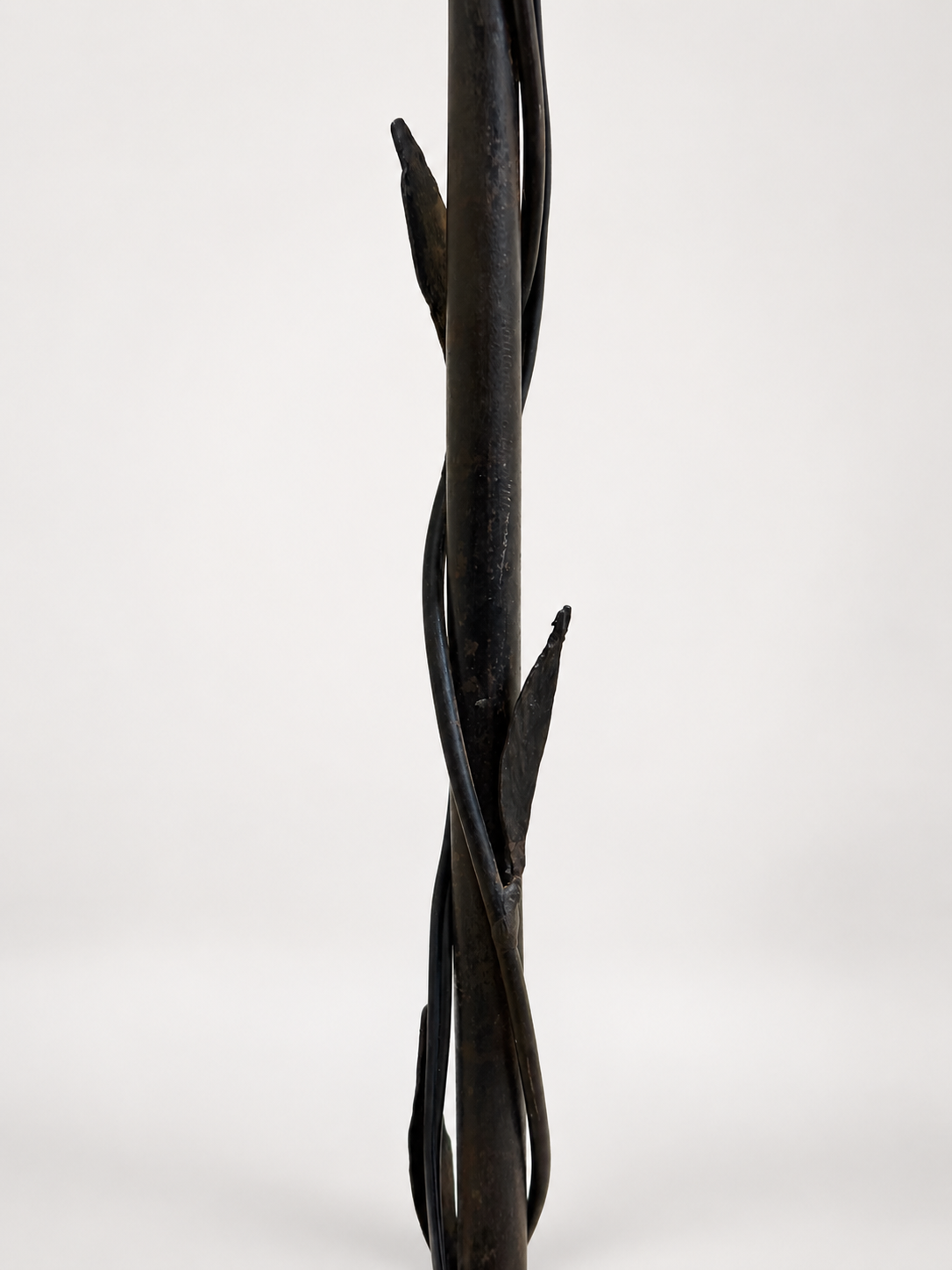 Amsterdam School Arts & Crafts Wrought Iron Floorlamp
