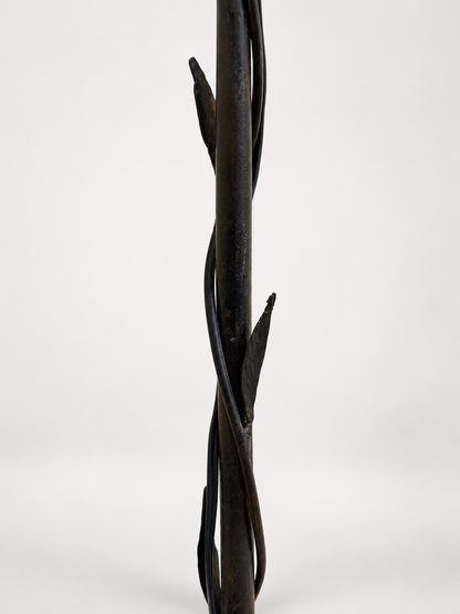 Amsterdam School Arts & Crafts Wrought Iron Floorlamp
