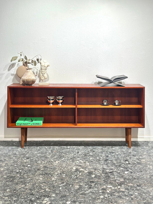 Vintage Teak Bookcase Sideboard Lowboard - Lattico