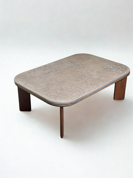Brutalist Slate Coffee Table
