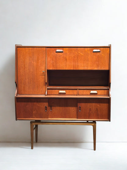 Vintage Teak Midcentury Highboard