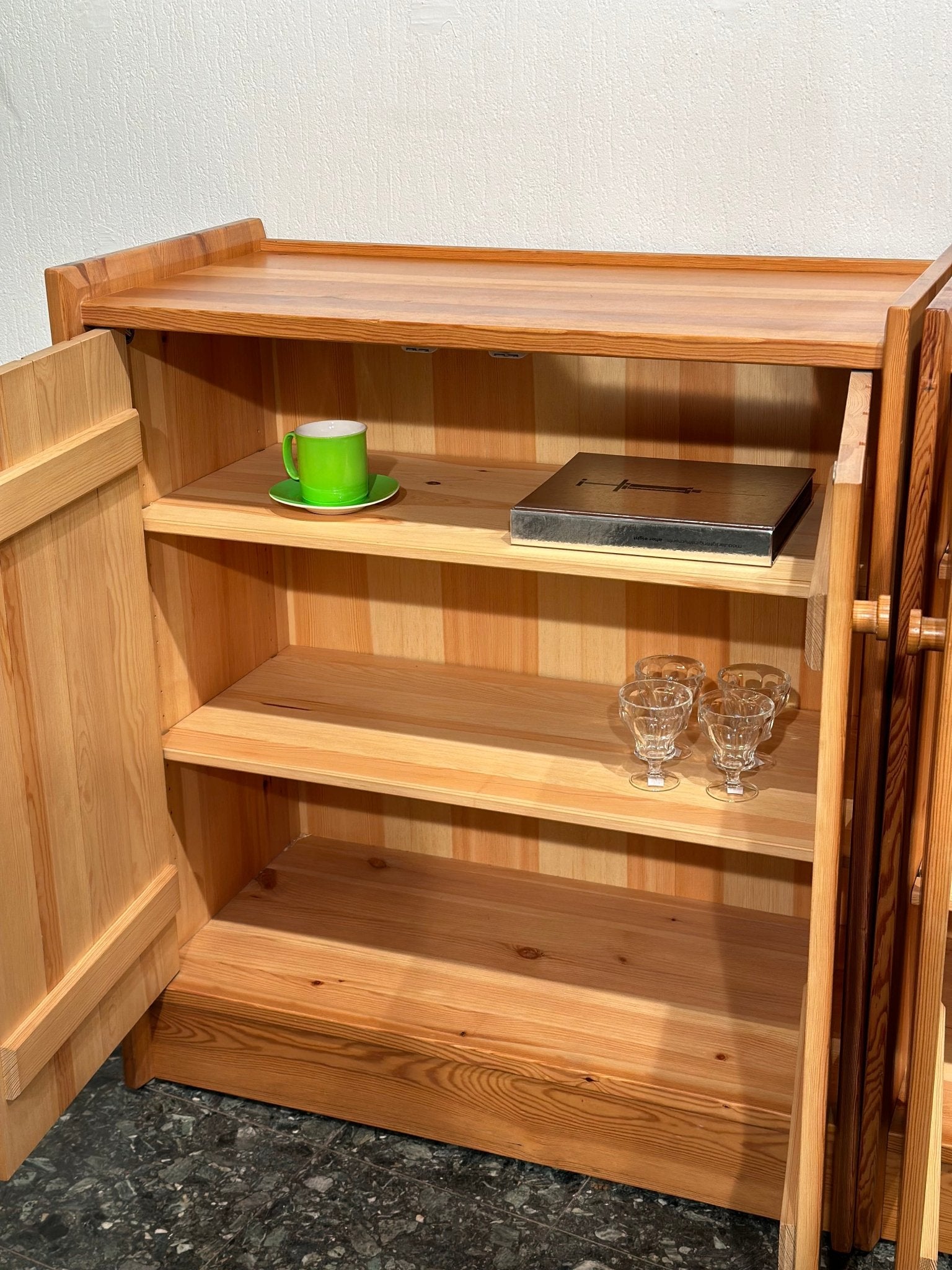 Vintage Karl Anderson & Söner Pinewood Cabinet - Lattico