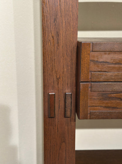 Architectural Brutalist Cabinet