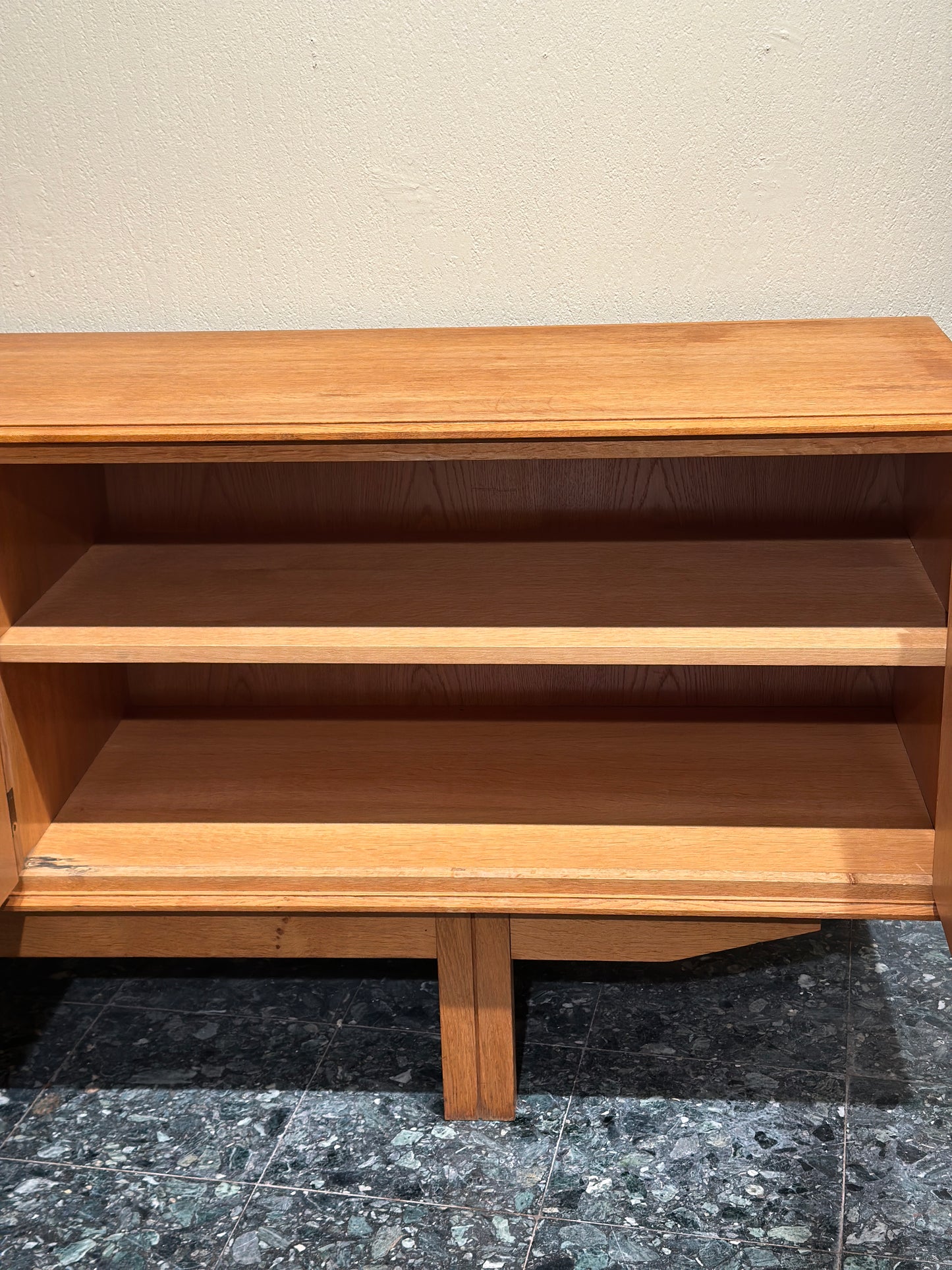 Midcentury Minimal Oak Sideboard