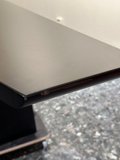 Black 80’s Art Deco style sideboard