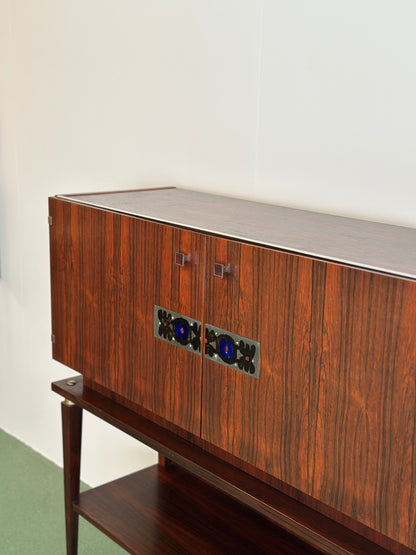 Mid-Century Rosewood Bar Cabinet, 1960s