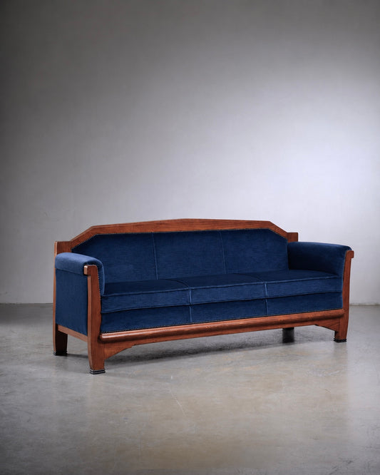 Art Deco Amsterdam School Sofa, 1930’s