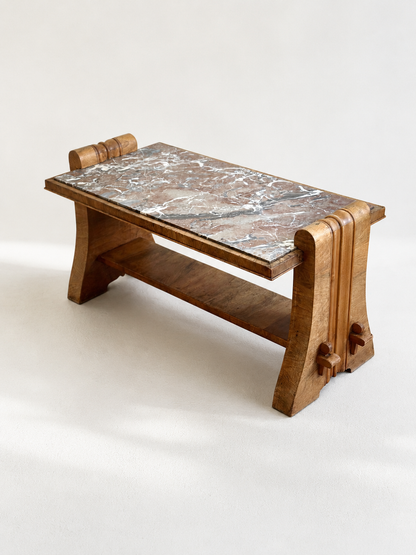 Art Deco Marble Coffee Table