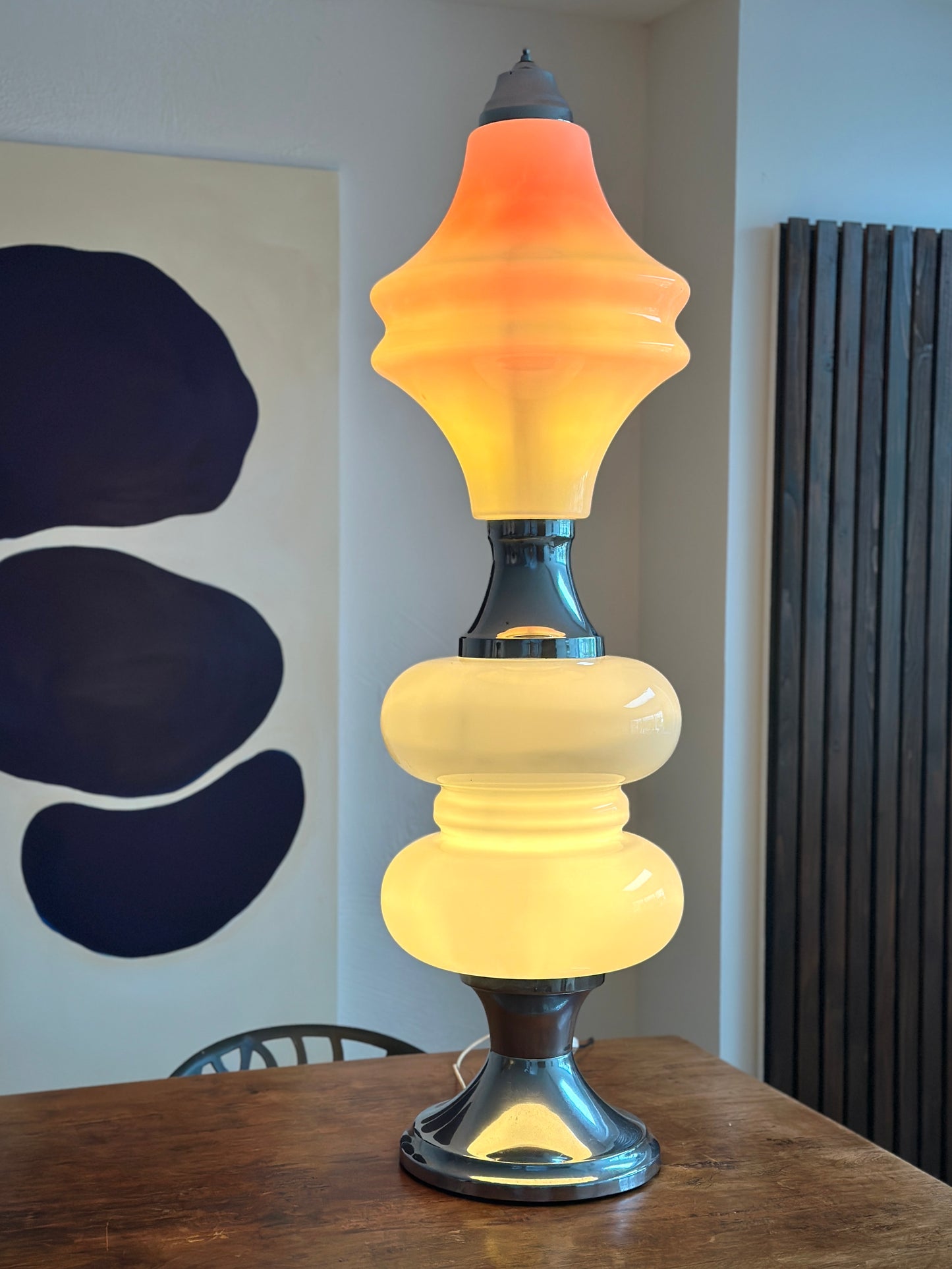 Carlo Nason for Mazzega Rare Space Age Floorlamp