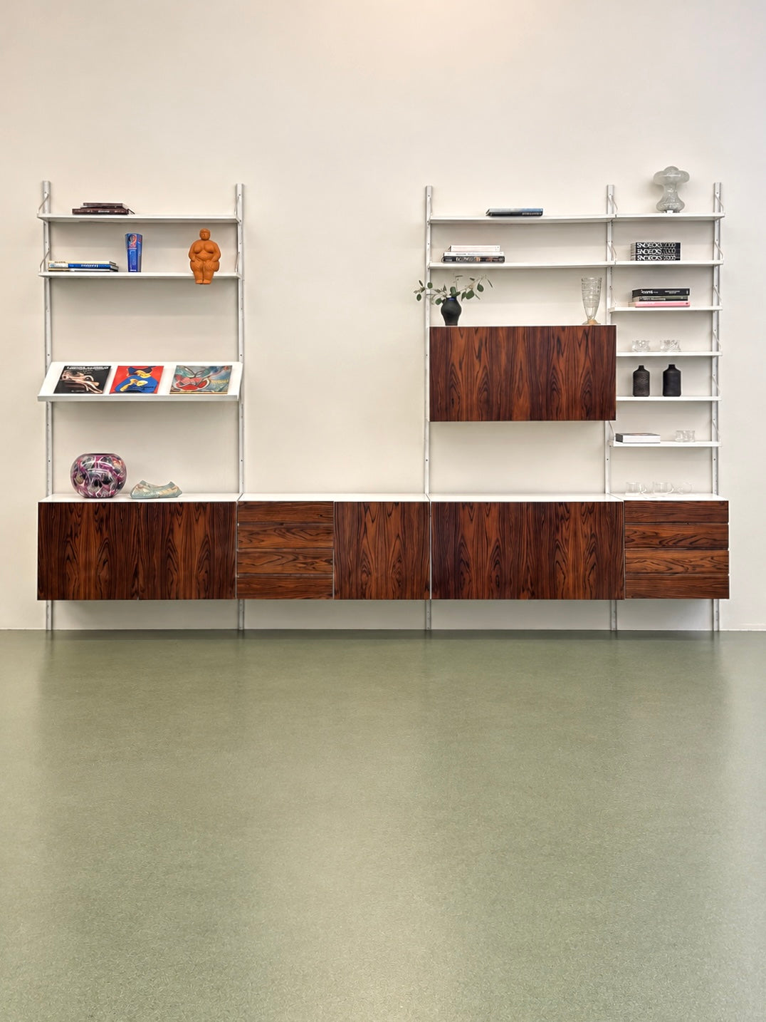 Rosewood Modular Wall Unit, 1960’s