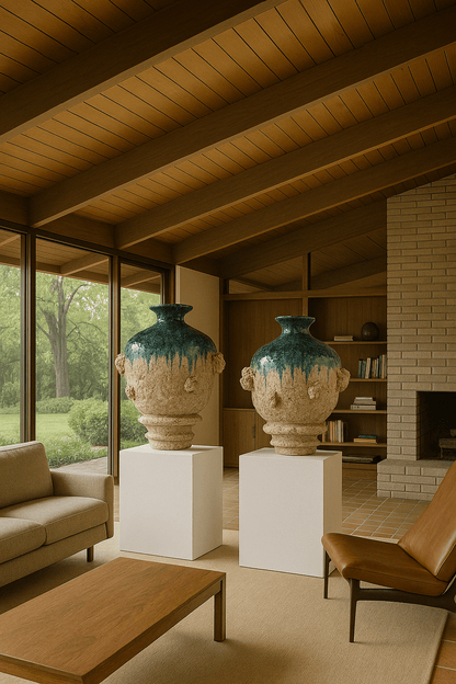 Handmade Sculptural Ceramic Vessels - Lattico