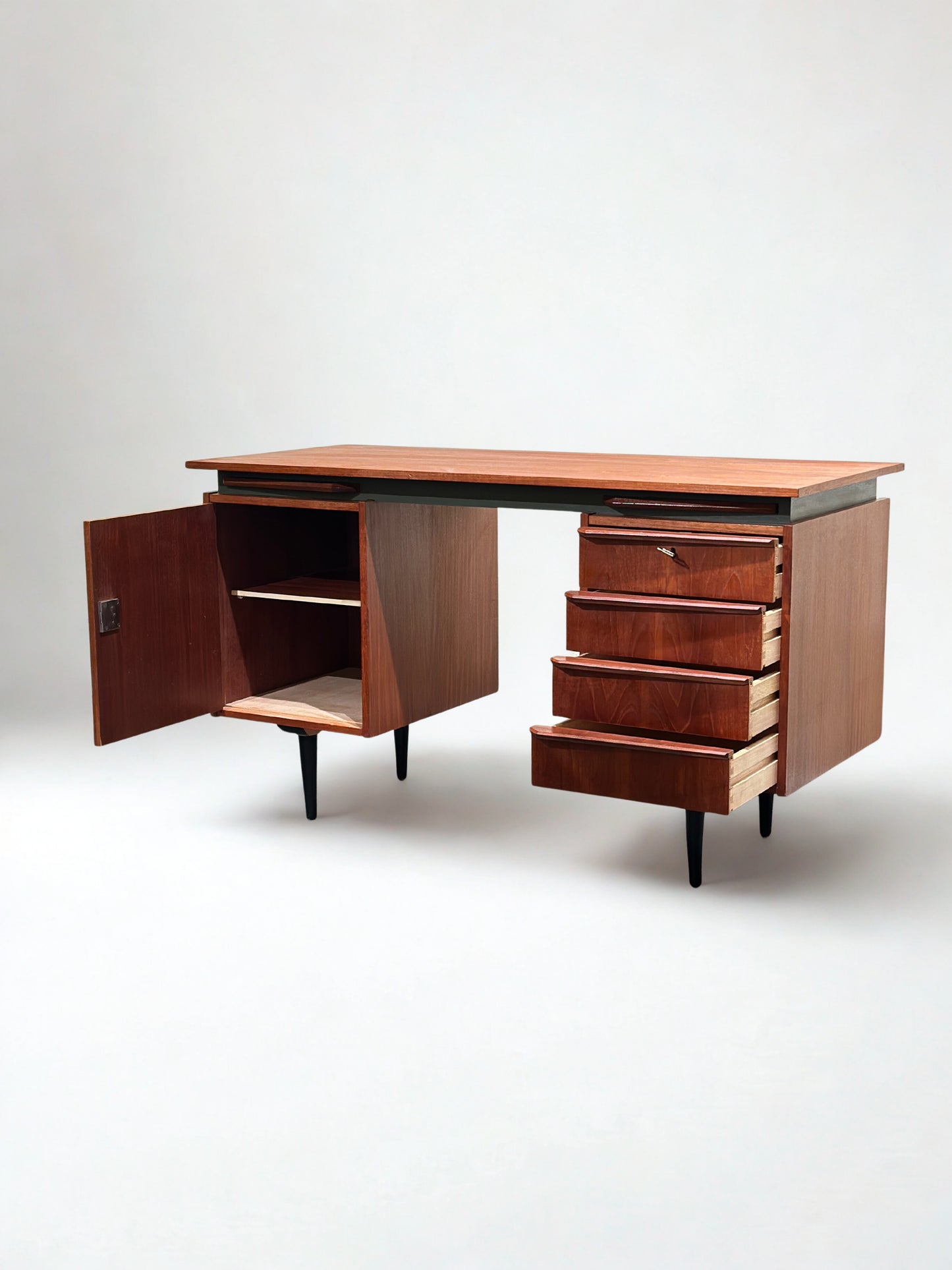 Pastoe Teak Desk by Cees Braakman