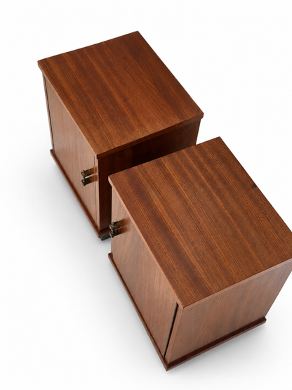 Pair of Art Deco Nighstands, Netherlands - 1930s