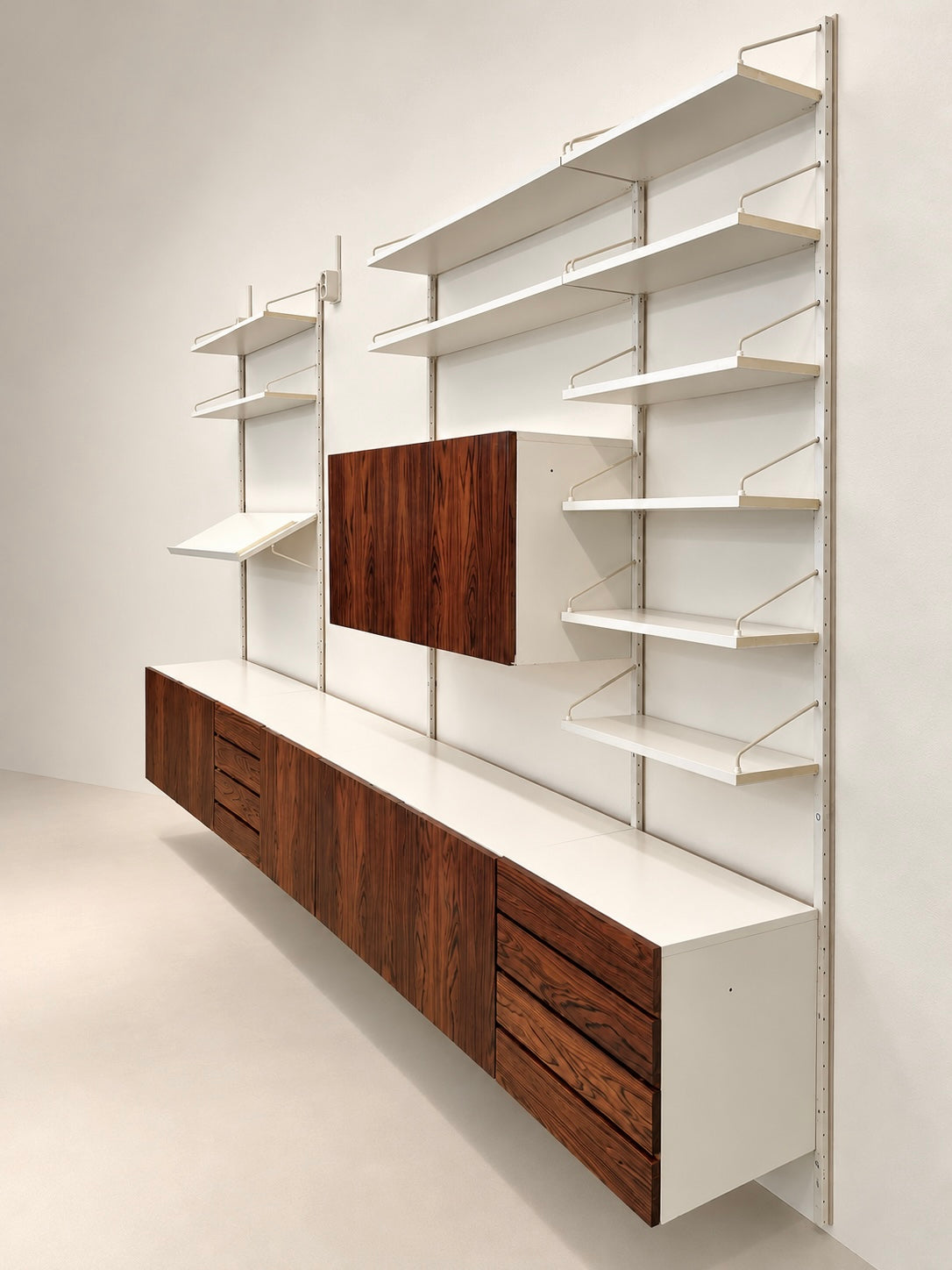 Rosewood Modular Wall Unit, 1960’s