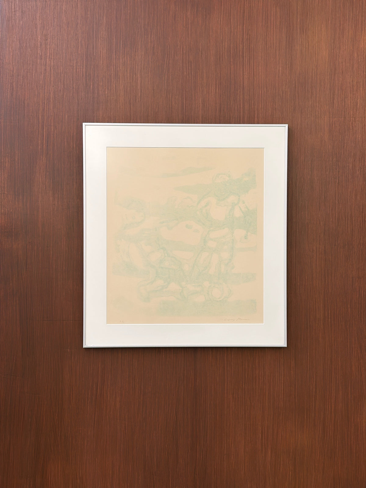 Abstract Lithograph by Harry Storms