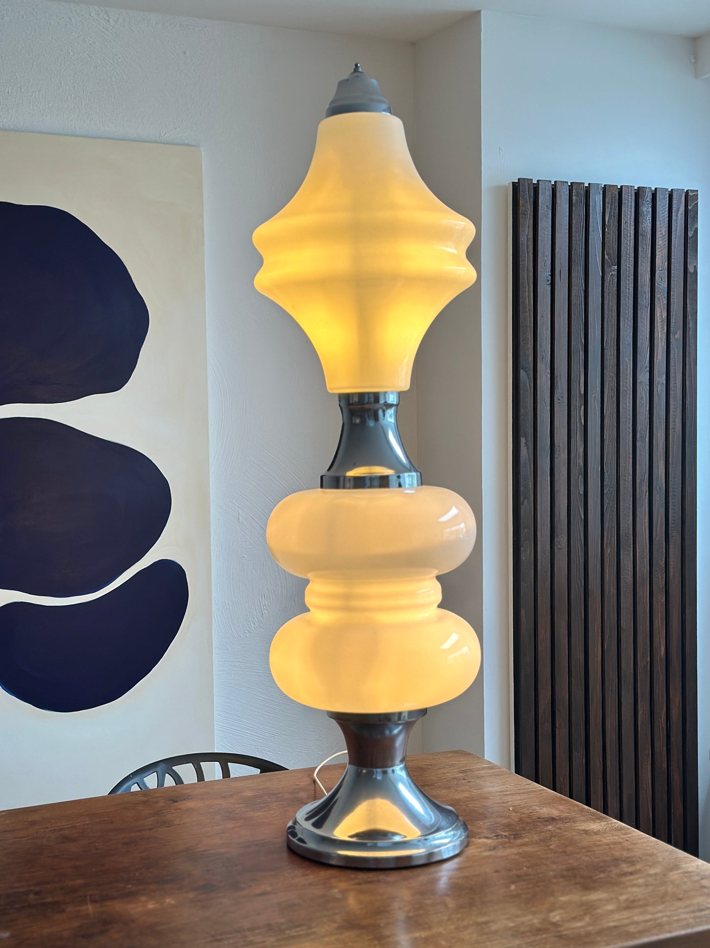 Carlo Nason for Mazzega Rare Space Age Floorlamp