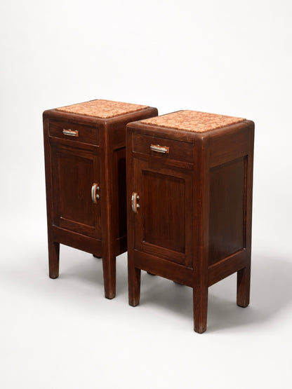 Italian Art Deco Nightstands, Italy 1930’s