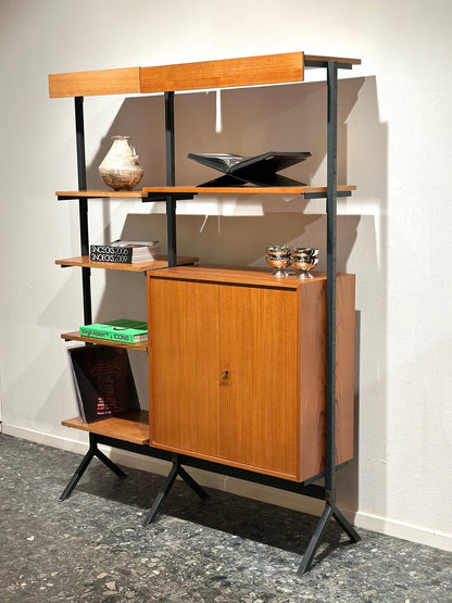 Midcentury Freestanding Modular Wall Unit - Lattico