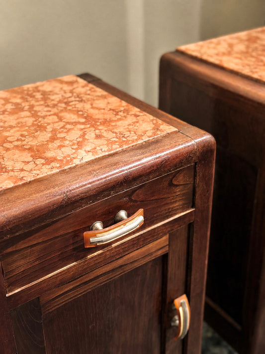 Art Deco Nightstands, Italy 1930’s